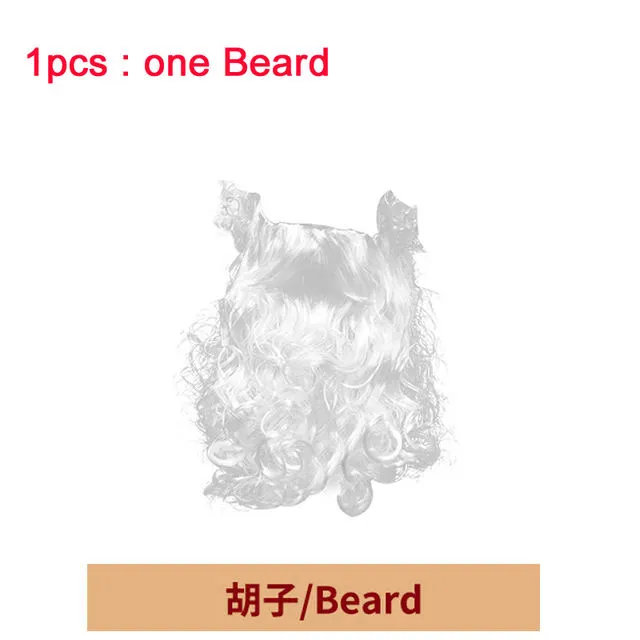 Cosplay&ware 10 Pcsset Deluxe Christmas Santa Claus Costume Cosplay Fancy Costumes Party Red Suit Coat Pants Beard Belt Hat Set 6 Cosplay&ware 10 Pcsset Deluxe Christmas Santa Claus Costume Cosplay Fancy Costumes Party Red Suit Coat Pants Beard Belt Hat Set - Image 5