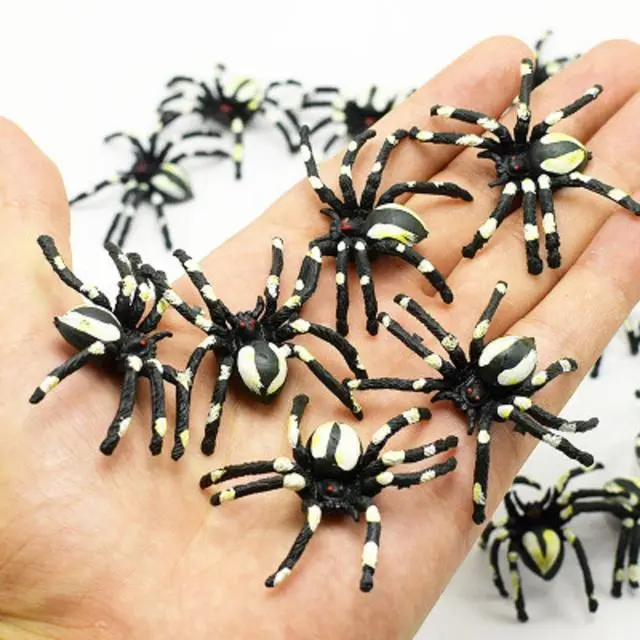 PARTY DIARY 10pcs Simulation Cockroach Lifelike Spider Centipede Scorpion Prank Funny Trick Joke Toys Halloween Scary 4 PARTY DIARY 10pcs Simulation Cockroach Lifelike Spider Centipede Scorpion Prank Funny Trick Joke Toys Halloween Scary - Image 2
