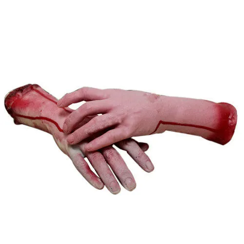 Queen Xmas Lifesize Human Arm Hand Bloody Dead Body Parts Haunted Halloween Prop 51eq 5 Queen Xmas Lifesize Human Arm Hand Bloody Dead Body Parts Haunted Halloween Prop 51eq - Image 3
