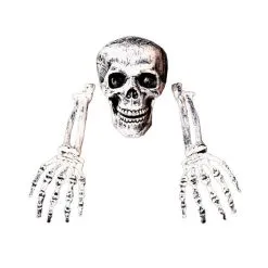 Cosplay&ware Skeleton Christmas Prop 100% Plastic Lifelike Human Bones Skull Figurine Horror Halloween Party Decoration -Cosplayware Store 2019 Skeleton Christmas Prop 100 Plastic Lifelike Human Bones Skull Figurine for Horror Halloween Party Decoration 4.jpg 640x640q80 4.jpg 4