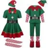 ELMAGE Green Elf Girls Christmas Costume Festival Santa Clause Chilren Clothing Fancy Dress Xmas Party -Cosplayware Store 2019 green Elf Girls christmas Costume Festival Santa Clause for Girls New Year chilren clothing Fancy.jpg 640x640q80.jpg