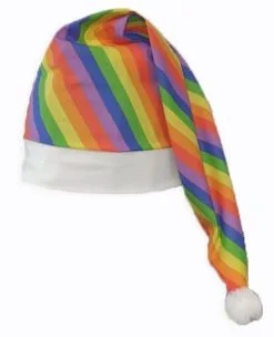 The Dragons Den Rainbow Pride Wee Willy Winky Victorian Story Telling Night Cap Fancy Dress Hat