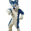 Cosplay&ware Halloween Long Fur Blue Dog Mascot Costume Fox Adult Fancy Dress Handmade Apparel Cartoon Character -Cosplayware Store 31046 899bc9