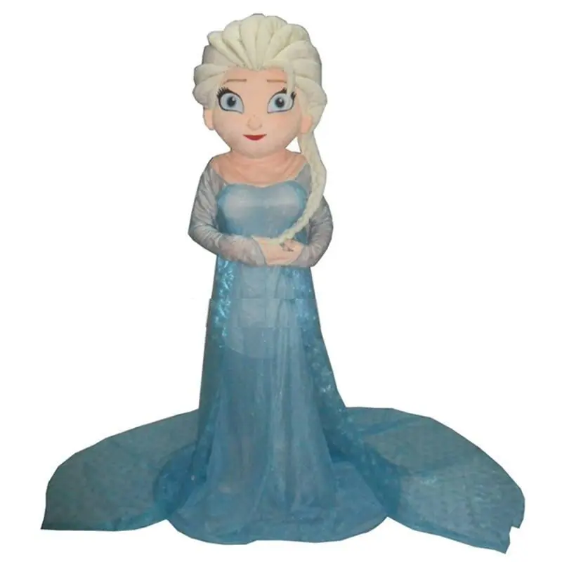 Cosplay&ware Cartoon Character Princess Elsa Dress From Movie Mascot Costume Theme 3 Cosplay&ware Cartoon Character Princess Elsa Dress From Movie Mascot Costume Theme