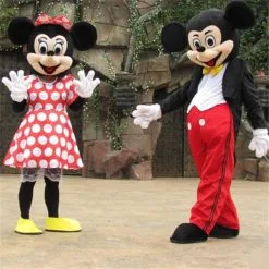 Cosplay&ware Minnie Mickey Mascot Costume Cartoon Character Party Fancy Cosplay Dress Adult Size Outfit -Cosplayware Store 31424 5db7d0