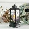 FGHGF Halloween Decoration Led Candles Light Vintage Castle Bats Pumpkin Lantern Flame Lamp Scary Party -Cosplayware Store 32019 95ab79