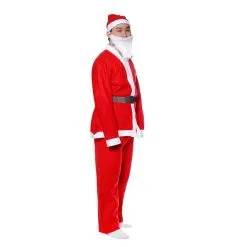 Cosplay&ware 5 Piece Christmas Santa Claus Costume Adult Set With Belt Beard Hat Pants Novelty Suit Cosplay 1120 A487 -Cosplayware Store 5 Piece Christmas Santa Claus Costume Adult Set With Belt Beard Hat Pants Novelty Costume Clothes 2.jpg 640x640q80 2.jpg 2
