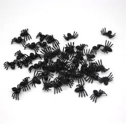 Cosplay&ware 50pcs Plastic Black Spider Trick Toy Halloween Haunted Prop Decorations Christmas Children’s Day -Cosplayware Store 50PCS Plastic Black Spider Trick Toy Halloween Haunted House Prop Decorations Christmas Children s Day Gift 4.jpg 640x640q80 4.jpg 4
