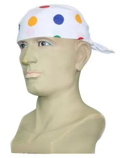 The Dragons Den Adults Size - Multi-Coloured Polka Dot Children In Need Bandanna CIN