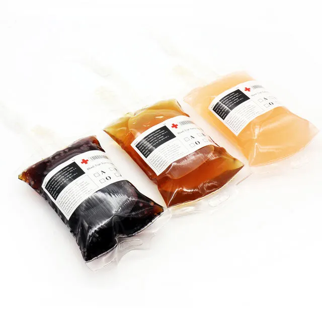 BIT.FLY 5pcs Halloween Transparent 300ml Blood Drink Bag Party Juice Wine Drinking Funny Festival Decorations 4 BIT.FLY 5pcs Halloween Transparent 300ml Blood Drink Bag Party Juice Wine Drinking Funny Festival Decorations - Image 2