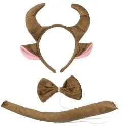 Cosplay&ware Adult Child Animal Headband Tie Tail Cosplay Set Party Halloween Costume Kids Baby Shower Hair -Cosplayware Store Adult Child Animal Headband Tie Tail Cosplay Set Birthday Party Props Halloween Costume for Kids Baby 3.jpg 640x640q80 3.jpg 3
