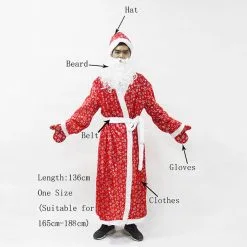 Cosplay&ware Adult Christmas Santa Claus Costumes Snegurochka Fancy Cosplay Ded Moroz Snow Maiden Costume Suit -Cosplayware Store Adult Christmas Santa Claus Costumes Snegurochka Fancy Cosplay Santa Claus Clothes Ded Moroz Snow Maiden Costume 1.jpg 640x640q80 1.jpg 1