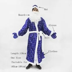 Cosplay&ware Adult Christmas Santa Claus Costumes Snegurochka Fancy Cosplay Ded Moroz Snow Maiden Costume Suit -Cosplayware Store Adult Christmas Santa Claus Costumes Snegurochka Fancy Cosplay Santa Claus Clothes Ded Moroz Snow Maiden Costume 2.jpg 640x640q80 2.jpg 2