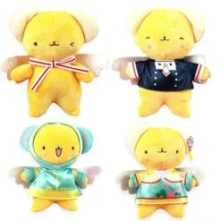 Cosplay&ware Card Captor Cardcaptor Sakura Kero-chan Plush Toy Mascot Cerberus Doll Chain Charm