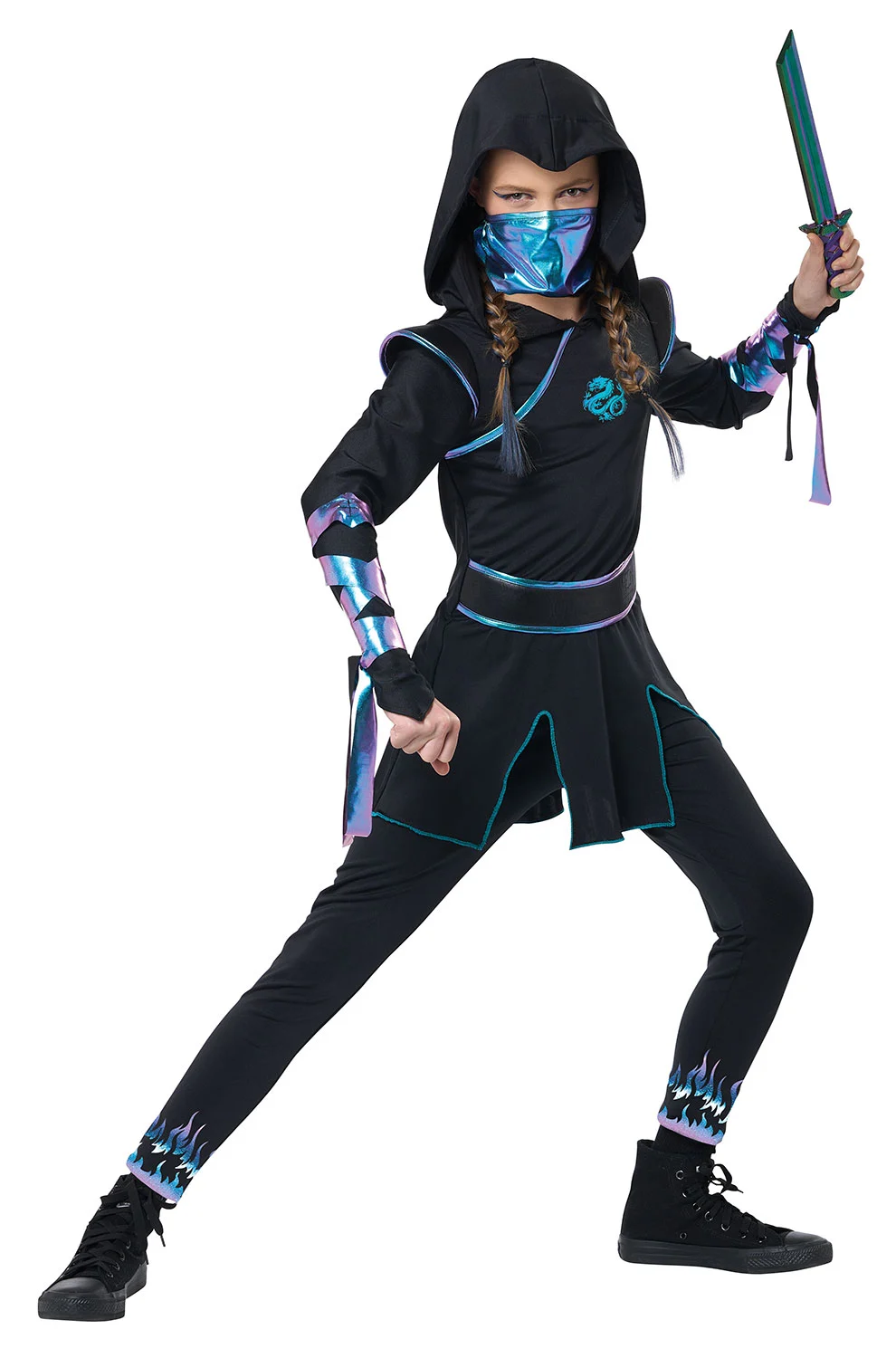 Ninja Nightfire Child Costume 3 Ninja Nightfire Child Costume