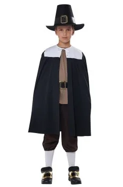 Mayflower Pilgrim Boy Child Costume