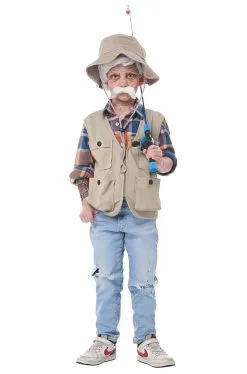 100 And Gone Fishin Child Costume