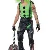 Crazed Clown Adult Costume 2 Crazed Clown Adult Costume -Cosplayware Store CC5123 051 full 1