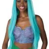 XL Cosplay Adult Wig (Teal) -Cosplayware Store CC7023 097 full 1