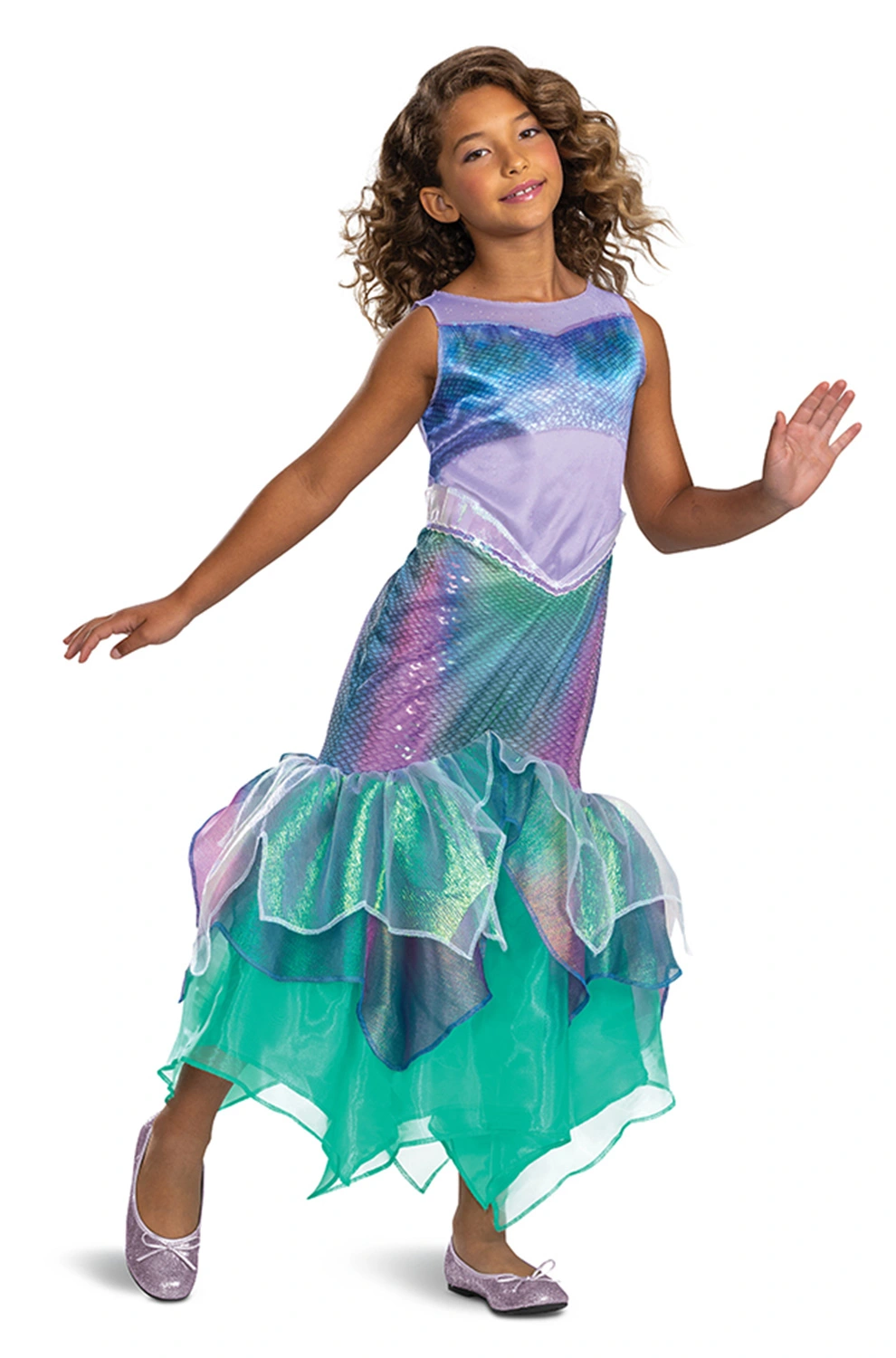 Ariel Mermaid Deluxe Child Costume 3 Ariel Mermaid Deluxe Child Costume