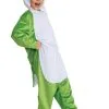 Yoshi Hooded Jumpsuit Child Costume 1 Yoshi Hooded Jumpsuit Child Costume -Cosplayware Store D146389 full 1