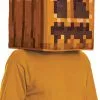Jack O'Lantern Block Head Mask -Cosplayware Store D148769 full 1