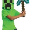 Minecraft Pickaxe And Mask Set -Cosplayware Store D156269 full 1