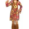 Flower Power Hippie Child Costume 1 Flower Power Hippie Child Costume -Cosplayware Store F127332 full 1