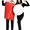 Beer Pong Couple Adult Costume -Cosplayware Store F137584 full 1