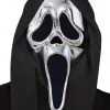 Ghost Face Chrome Adult Mask 1 Ghost Face Chrome Adult Mask -Cosplayware Store F93515 full 1