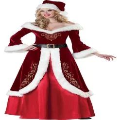 Cosplay&ware Full Set Christmas Costumes Santa Claus Red Costume Luxury Suit With White Beard 10 Cosplay&ware Full Set Christmas Costumes Santa Claus Red Costume Luxury Suit With White Beard -Cosplayware Store Full Set Of Christmas Costumes Santa Claus For Adults Red Christmas Clothes Santa Claus Costume Luxury 2.jpg 640x640q80 2.jpg 2
