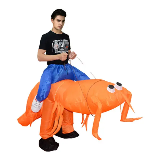 Cosplay&ware Funny Ride Inflatable Costumes Halloween Pipi Shrimp Let’s Go Anime Cosplay Costume Women Men 4 Cosplay&ware Funny Ride Inflatable Costumes Halloween Pipi Shrimp Let’s Go Anime Cosplay Costume Women Men - Image 2