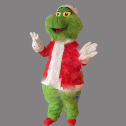Cosplay&ware Green Long Fur The Grinch Christmas Thief Sneaky Santa Geek Mascot Costume Adult Character Keep As Souvenir Zx53