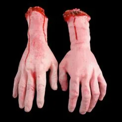 Cosplay&ware Lifesize Human Arm Hand Bloody Dead Body Parts Haunted Halloween Prop 91tz -Cosplayware Store HOT Lifesize Human Arm Hand Bloody Dead Body Parts Haunted House Halloween Prop 91TZ 4.jpg 640x640q80 4.jpg 4