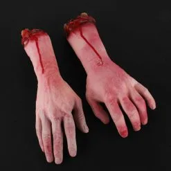 Cosplay&ware Lifesize Human Arm Hand Bloody Dead Body Parts Haunted Halloween Prop 91tz -Cosplayware Store HOT Lifesize Human Arm Hand Bloody Dead Body Parts Haunted House Halloween Prop 91TZ 5.jpg 640x640q80 5.jpg 5
