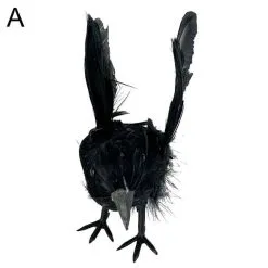 Cosplay&ware Halloween Artificial Feathered Crows Raven Model Party Garden Yard -Cosplayware Store Halloween Artificial Feathered Crows Raven Model Party Props Garden Yard Decor 2.jpg 640x640q80 2.jpg 2