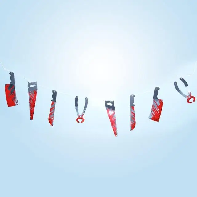 DIWEINI Halloween Banner Bloody Horror Hand Haunted Party Decoration Scary Fake Foot 8 DIWEINI Halloween Banner Bloody Horror Hand Haunted Party Decoration Scary Fake Foot - Image 6