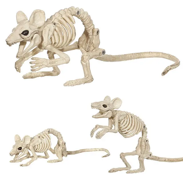 Cosplay&ware Halloween Decoration Animals Skeleton Mouse Dog Cat Skull Bone Ornaments Hallowmas Horror Haunted Party 4 Cosplay&ware Halloween Decoration Animals Skeleton Mouse Dog Cat Skull Bone Ornaments Hallowmas Horror Haunted Party - Image 2