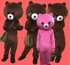 Cosplay&ware Halloween Funny Brown Bear Mascot Costume Suit Adult Cosplay Party Game Dress Outfits Clothing Advertising Carnival Xmas Easter -Cosplayware Store Halloween Funny Brown Bear Mascot Costume Suit Adult Cosplay Party Game Dress Outfits Clothing Advertising Carnival 2.jpg 640x640q80 2.jpg 2