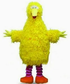 Cosplay&ware Halloween Fursuit Big Yellow Bird Mascot Costume Cosplay Party Clothing Carnival Dress Furry Adult S-xxl