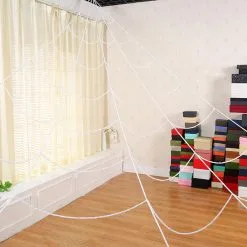 Cosplay&ware Halloween Giant Spider Web Super Stretch Cobweb With Webbing Decoration5x48m -Cosplayware Store Halloween Giant Spider Web Super Stretch Cobweb with Spider Webbing for Halloween Decoration 5x4 8m 2.jpg 640x640q80 2.jpg 2