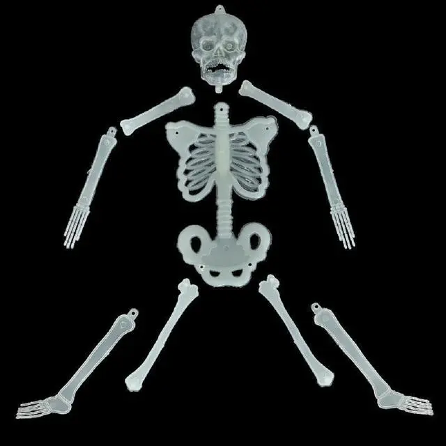 Cosplay&ware Halloween Horror Luminous Movable Skull Skeleton Glow Evil Party Favors Eve Scary Decoration 6 Cosplay&ware Halloween Horror Luminous Movable Skull Skeleton Glow Evil Party Favors Eve Scary Decoration - Image 4