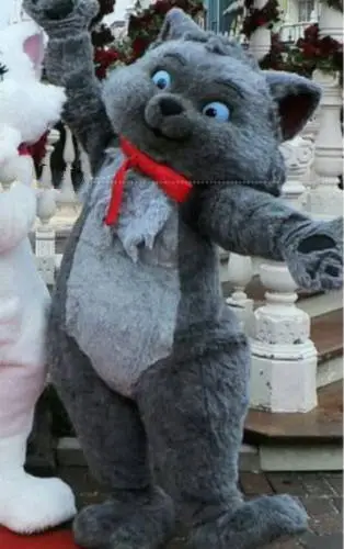 Cosplay&ware Halloween Simulation Grey Cat Furry Mascot Costume Cartoon Cosplay Party Game Dress Adult Unisex Outfit Fursuit 3 Cosplay&ware Halloween Simulation Grey Cat Furry Mascot Costume Cartoon Cosplay Party Game Dress Adult Unisex Outfit Fursuit