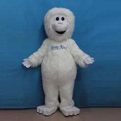 Cosplay&ware Halloween Snow Monster Mascot Costume High Cartoon White Gorilla Anime Theme Character Christmas Carnival Party Fancy Co