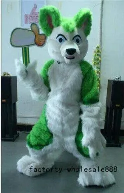 Cosplay&ware Halloween Xmas Fancy Cosplay Fursuit Green Dog Wolf Furry Costume Mascot Party Outfit Adult Unisex -Cosplayware Store Halloween Xmas Fancy Cosplay Fursuit Green Husky Dog Wolf Dog Furry Costume Mascot Fursuit Birthday Party 1.jpg 640x640q80 1.jpg 1