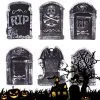 Cosplay&ware Halloween Foam Tombstone Decoration Haunted Rip Stone Grisly Party Skeleton Yard -Cosplayware Store Halloween foam tombstone decoration haunted house RIP Stone Grisly Props Party Decor Skeleton Tombstone Yard Decoration.jpg 640x640q80.jpg