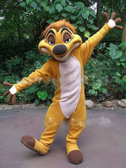 Cosplay&ware High Timon Mascot Costume Cartoon Character Adult Outfit Suit Fancy Dress Sw798