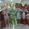 Cosplay&ware High Adult Size Cartoon Bugs Bunny Rabbit Mascot Costume Cosplay Halloween Christmas Crazy