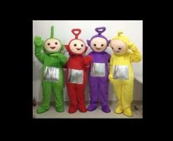 Cosplay&ware Adult The Red Teletubbies Mascot Costume Fancy Dress Festive Clothing