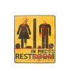 Cosplay&ware Household Horror Bathroom Wall Stickers Halloween Decoration Festive Party